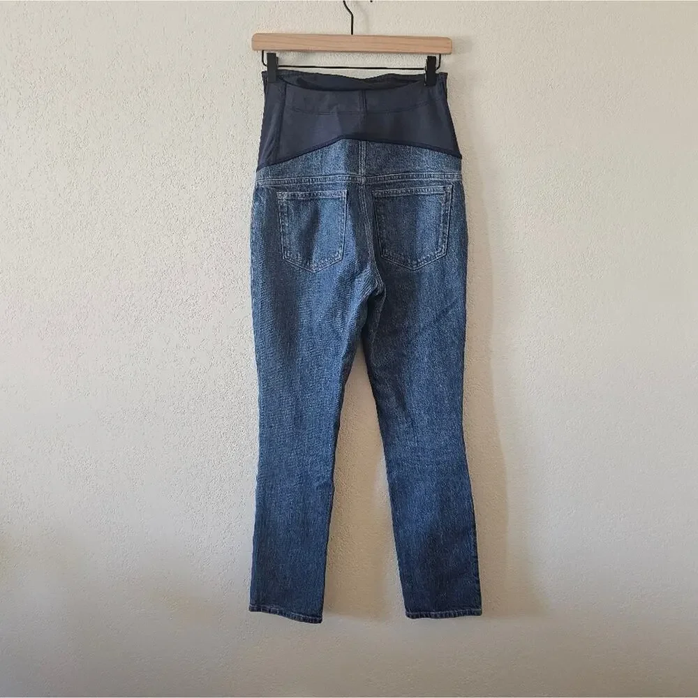 Madewell The Maternity Perfect Vintage Jean In Decatur Wash - Picture 6 of 10
